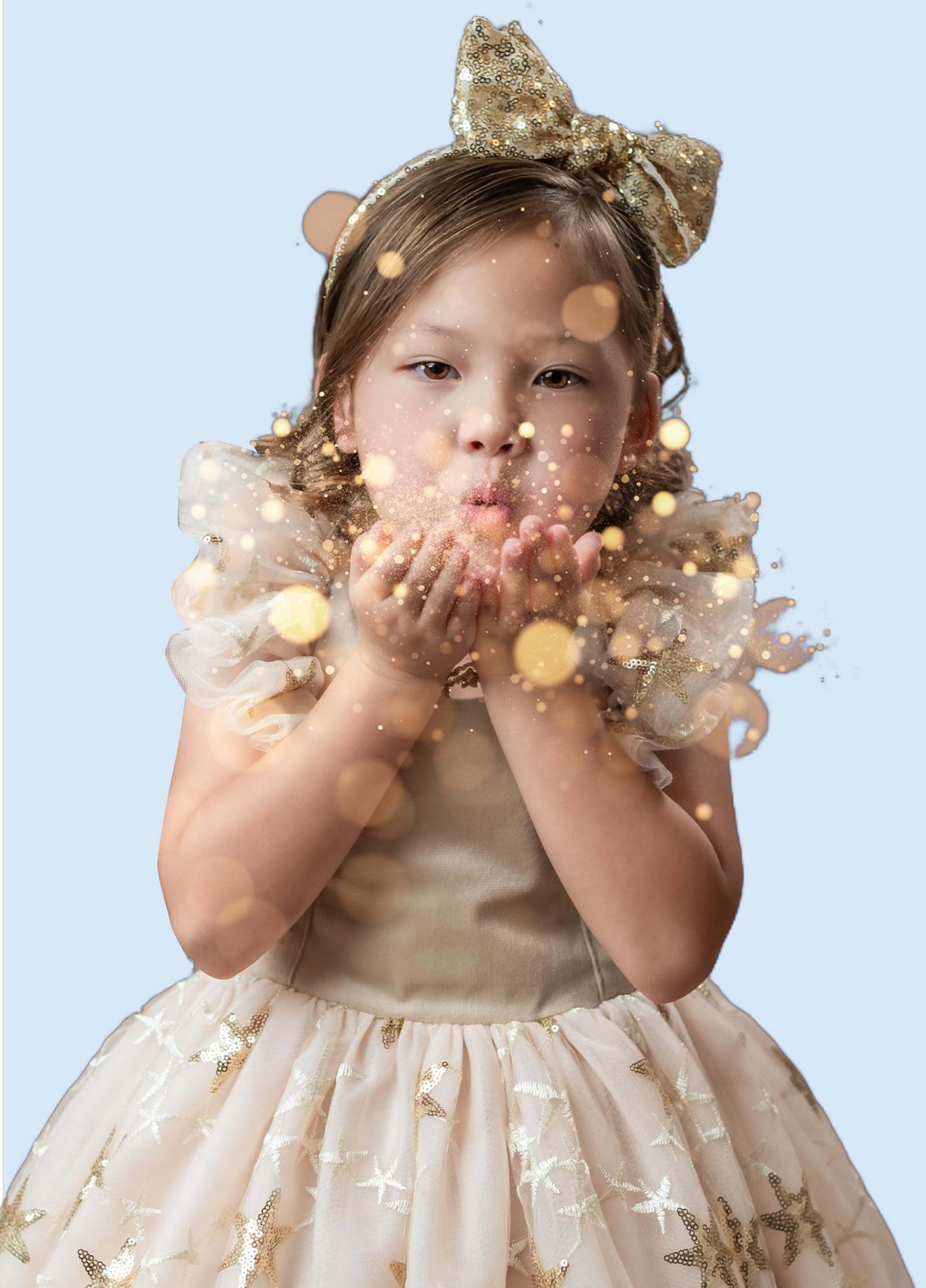 Kate Azzurro Sfondo Fotografico Macaron Colori solidi Fondale Fotografico Tela Sfondo per Studio di Ritratto 6.5x10ft/2x3m