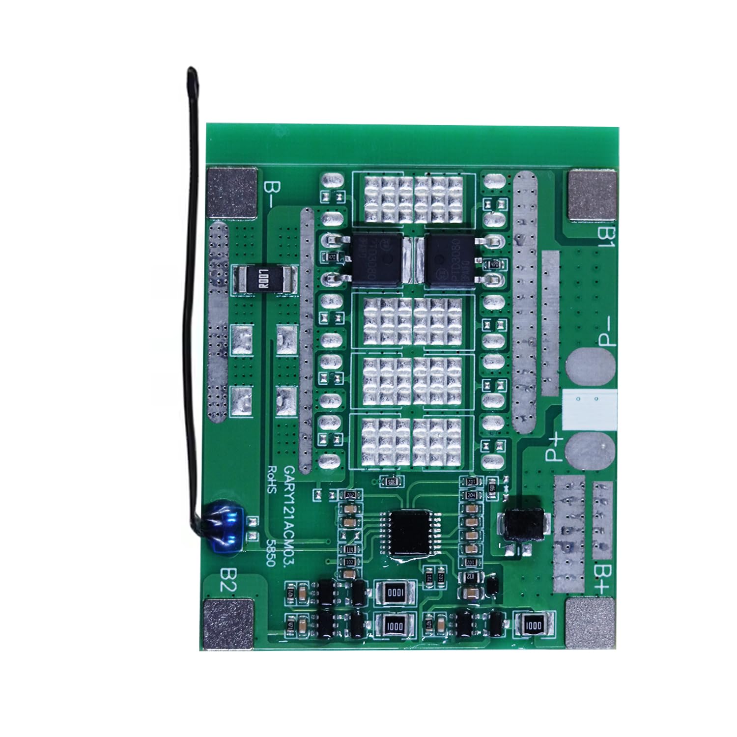 amiciSolar 3S 5A BMS for 12.6V Li-ion Battery Pack | Same Port with Balance Function | NTC Temperature Sensors | Overcharge, Overcurrent & Thermal Protection for 3S 18650 Battery-image-45