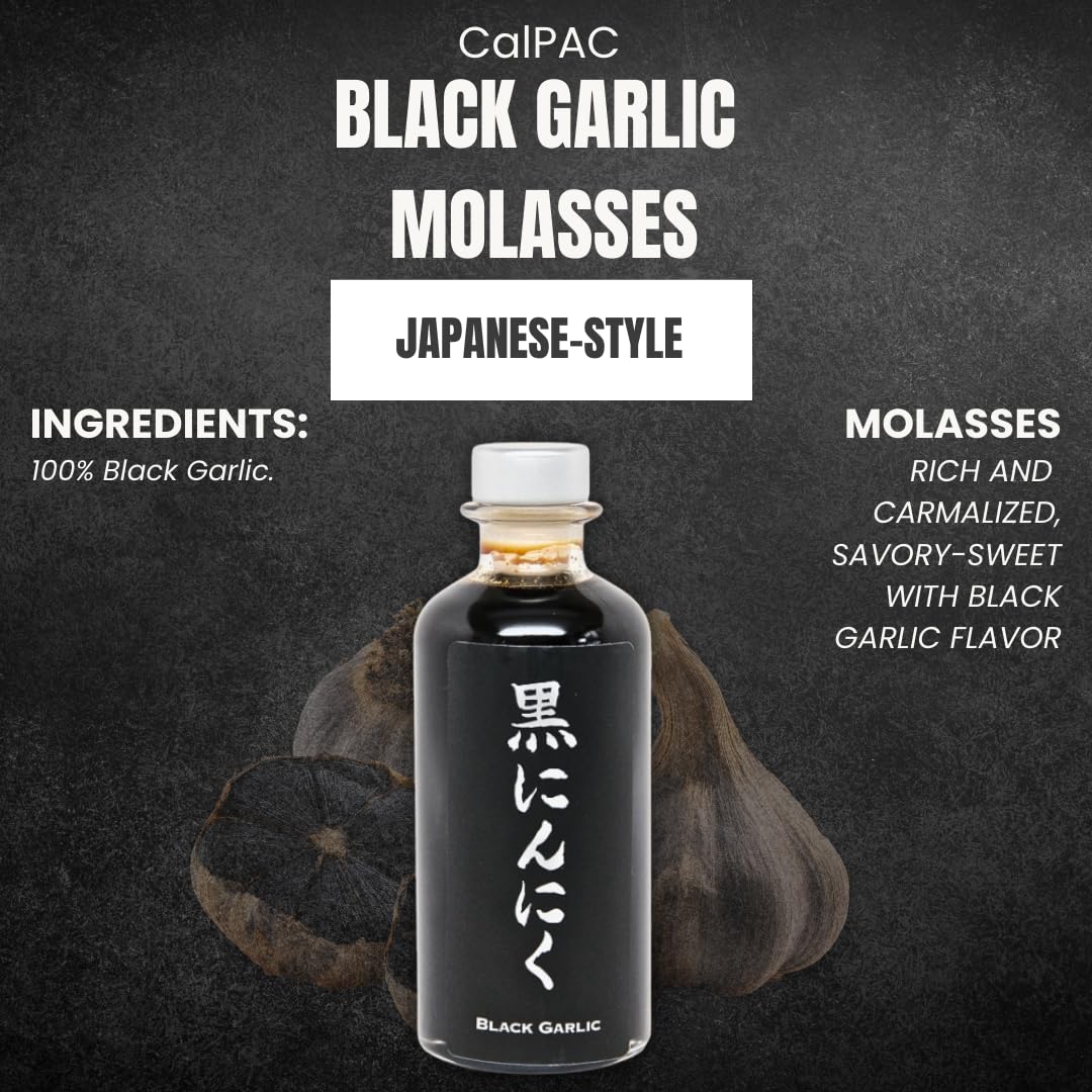 Amazon.com : W.A. Imports Black Garlic Molasses (200 ml) : Grocery
