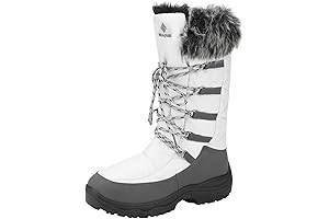 Women's Waterproof Insulated Snow Boots for Winter