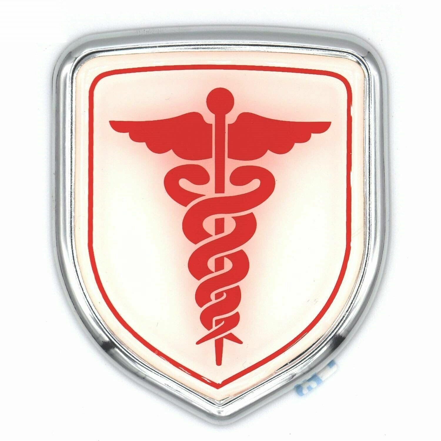 Sakuun Doctor 3D Metal Chrome Sticker Emblem Badge-Big Size 3.94 X 3.35 inch-Stylish Logo for Cars, Bikes & More- Premium Vehicle Accessories.-image-42