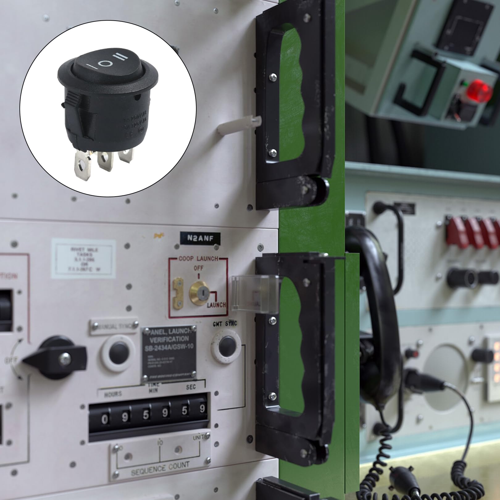 Kippschalter 25 A 12 V DC – 3 Pin SPDT, Für Auto & Boot, Gebildet E1090