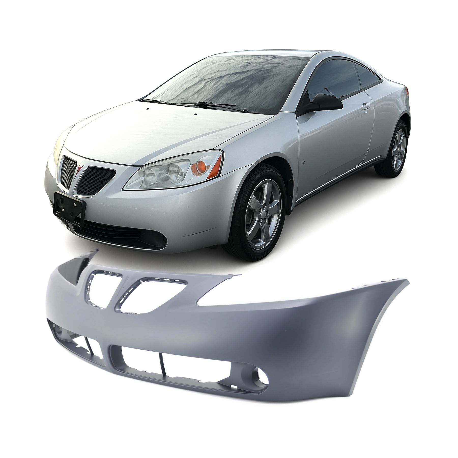FitParts Compatible with Pontiac G6 2005–2009 Front Bumper Cover