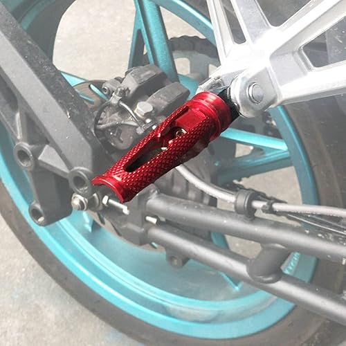 Miniatura 7 de Estriberas traseras Pedal Pasapiés Pasajero para Yamaha R3 R25 R15 T-MAX 530 TMAX 530 T-MAX 500 TMAX500 XJ6 MT07 MT09 MT10 MT 07 MT 09 MT 10 (Color