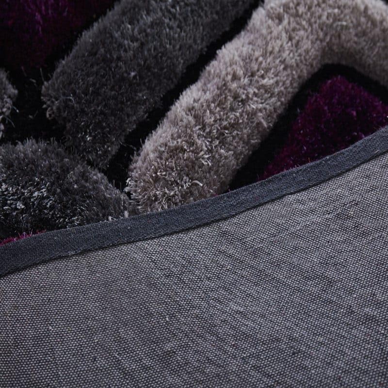 Image of & Carpet Handmade Shaggy Pure Microfiber Smooth & Anti-Skid Carpets for Bedroom & Living Room, 2 inch Thickness Size- 2X6 Feet