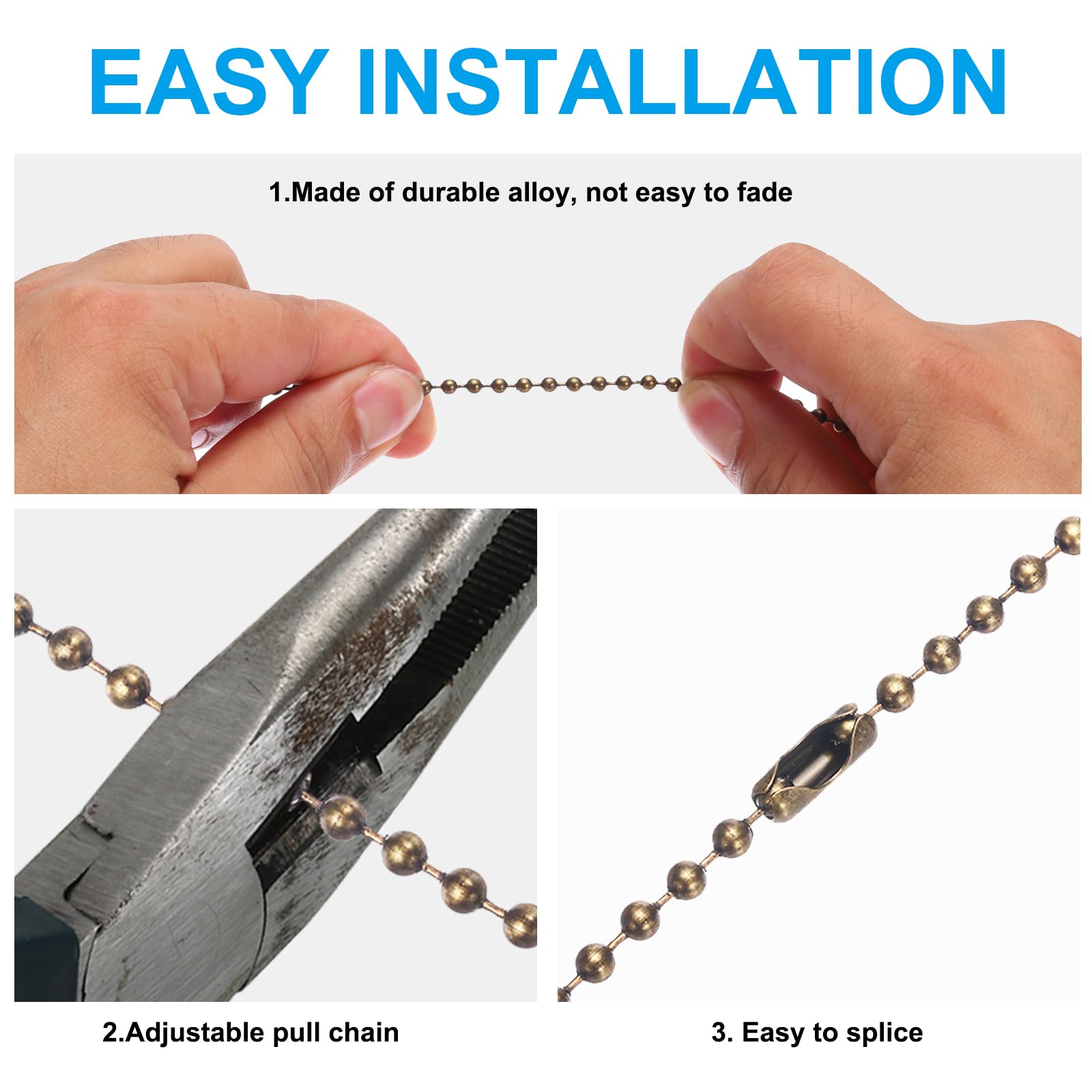 PATIKIL Ceiling Fan Pull Chain - Image 3