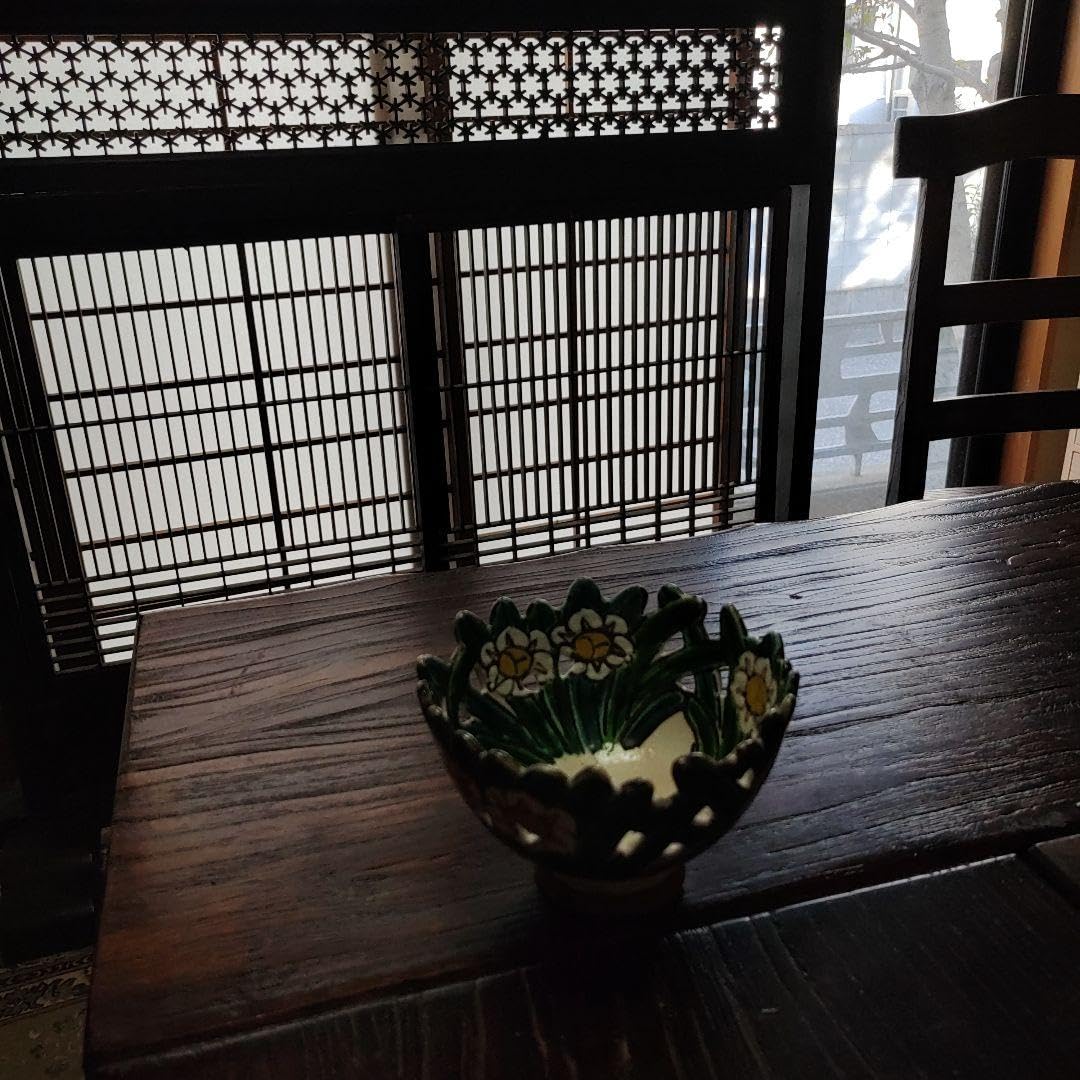 Amazon.co.jp: 乾山写し透かし鉢水仙 : ホーム＆キッチン