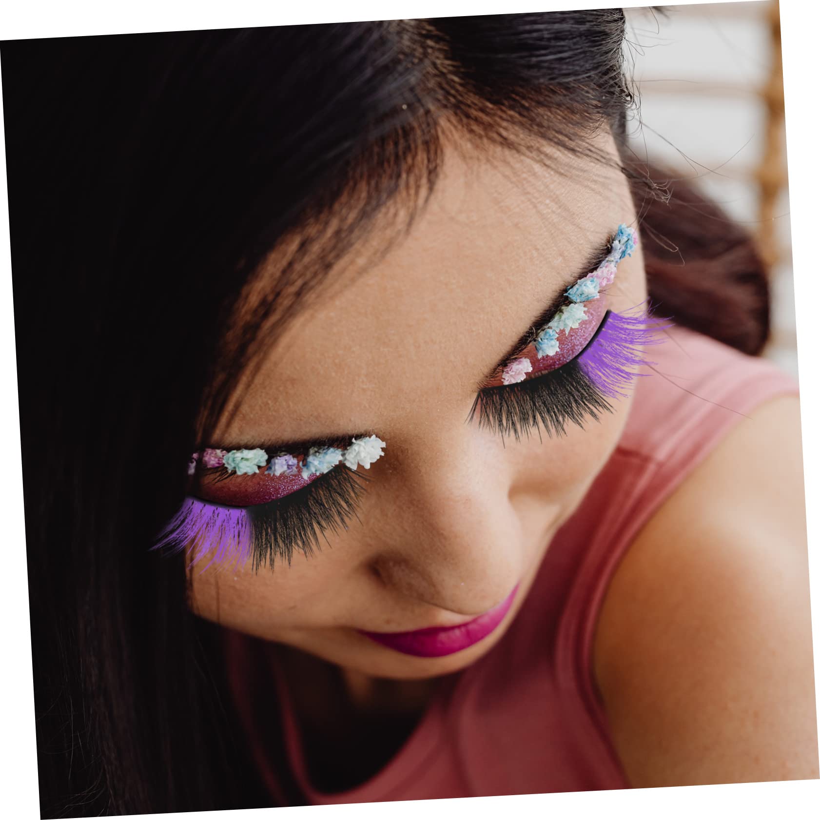 カラーつけまつげ サンプル♡マツエク風つけまつげ マツエク風