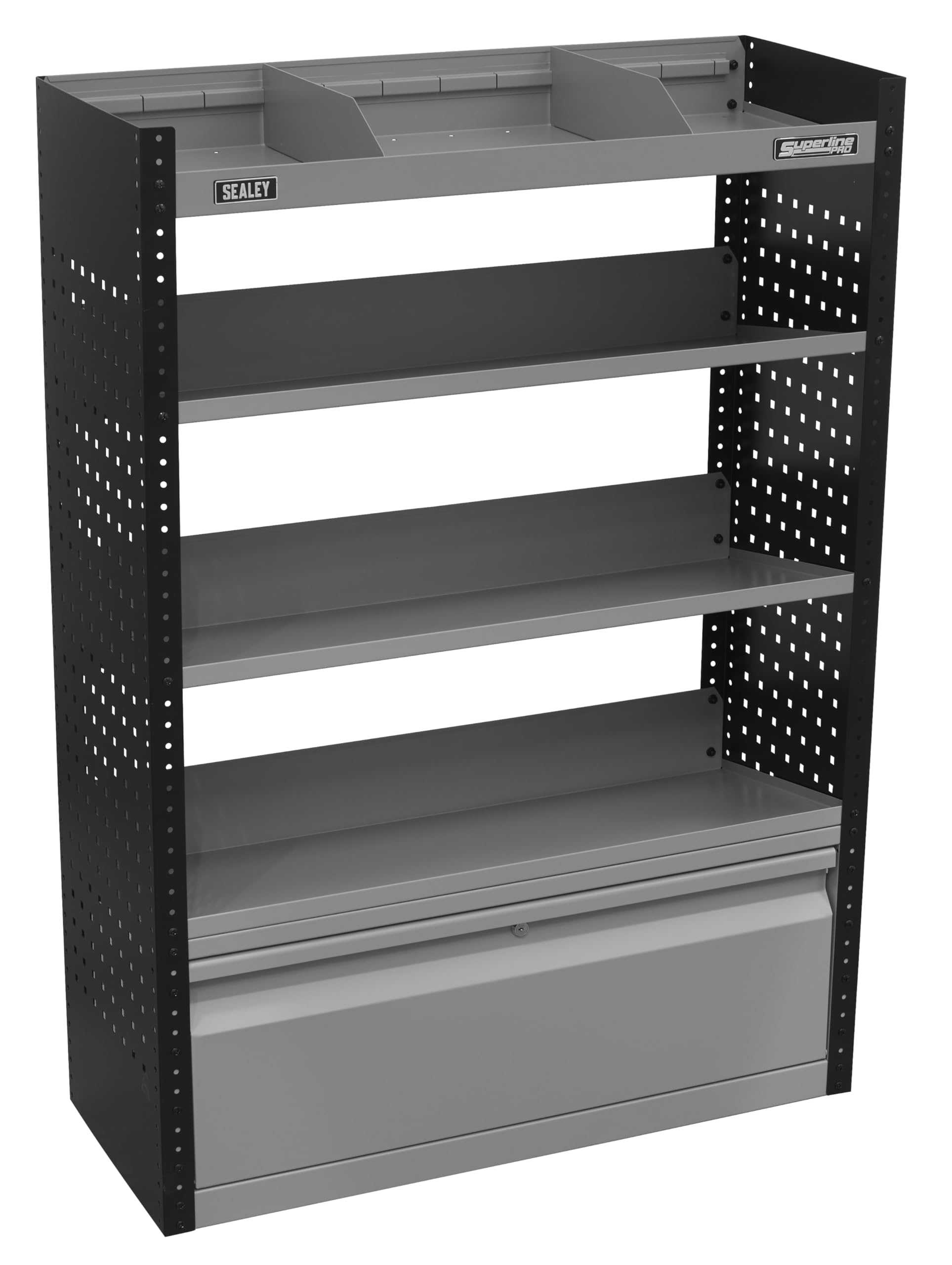 Sealey Modular Slanted Shelf Van Storage System Apmsvcombo2 from B&Q