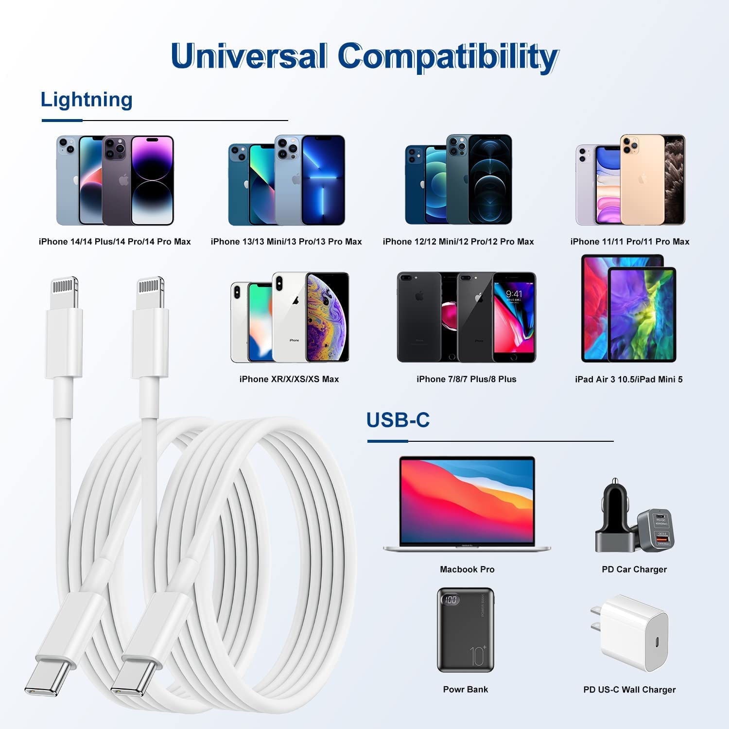 Amazon | USBC - ライティングケーブル Apple iPhone 13 12 11 Pro Max
