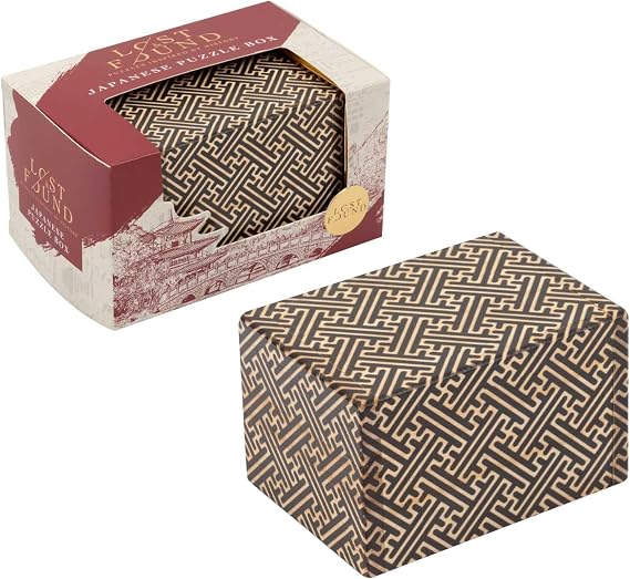 Professor Puzzle Japanese Puzzle Box | Secret Box Mechanical Brain Teaser