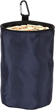 Clothespins Bag Hanging Clothesline Peg Organizer Storage Bags,Dust-proof navy blue