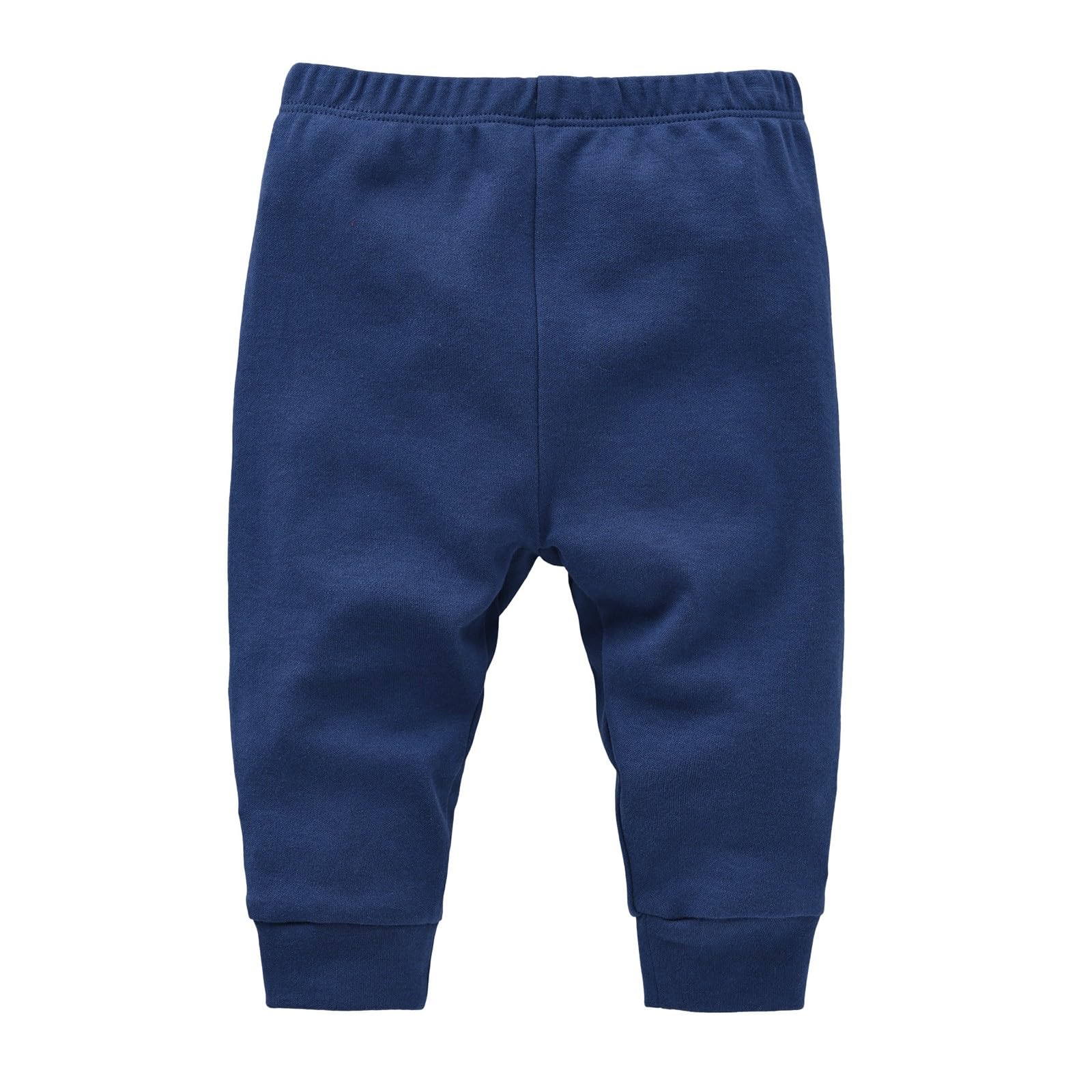 Baby Boys Pull-on Sweatpants Infant Boy Elastic Jogger Pants Toddler Cotton Basic Solid Athletic Baby Boy Fall Outfits