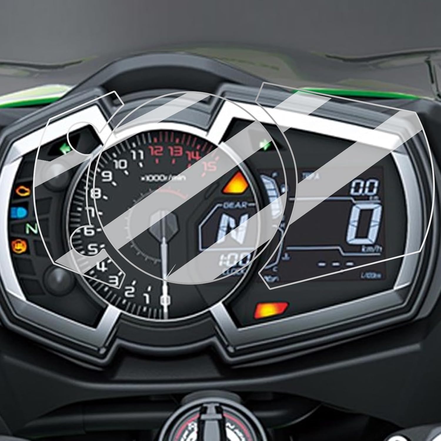 Amazon | motokano メーターフィルム ニンジャ400(2018-2024) ニンジャ