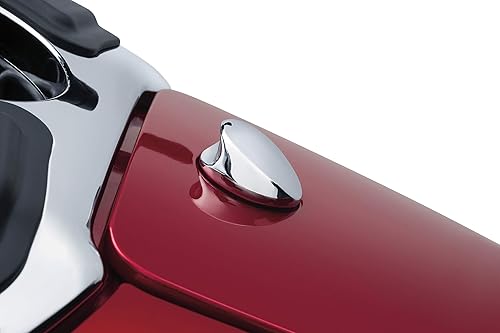 Miniatura 3 de Kuryakyn Accesorio de acento de motocicleta 3888: perilla de puerta de combustible de liberación rápida para motocicletas Honda Gold Wing GL1800 y