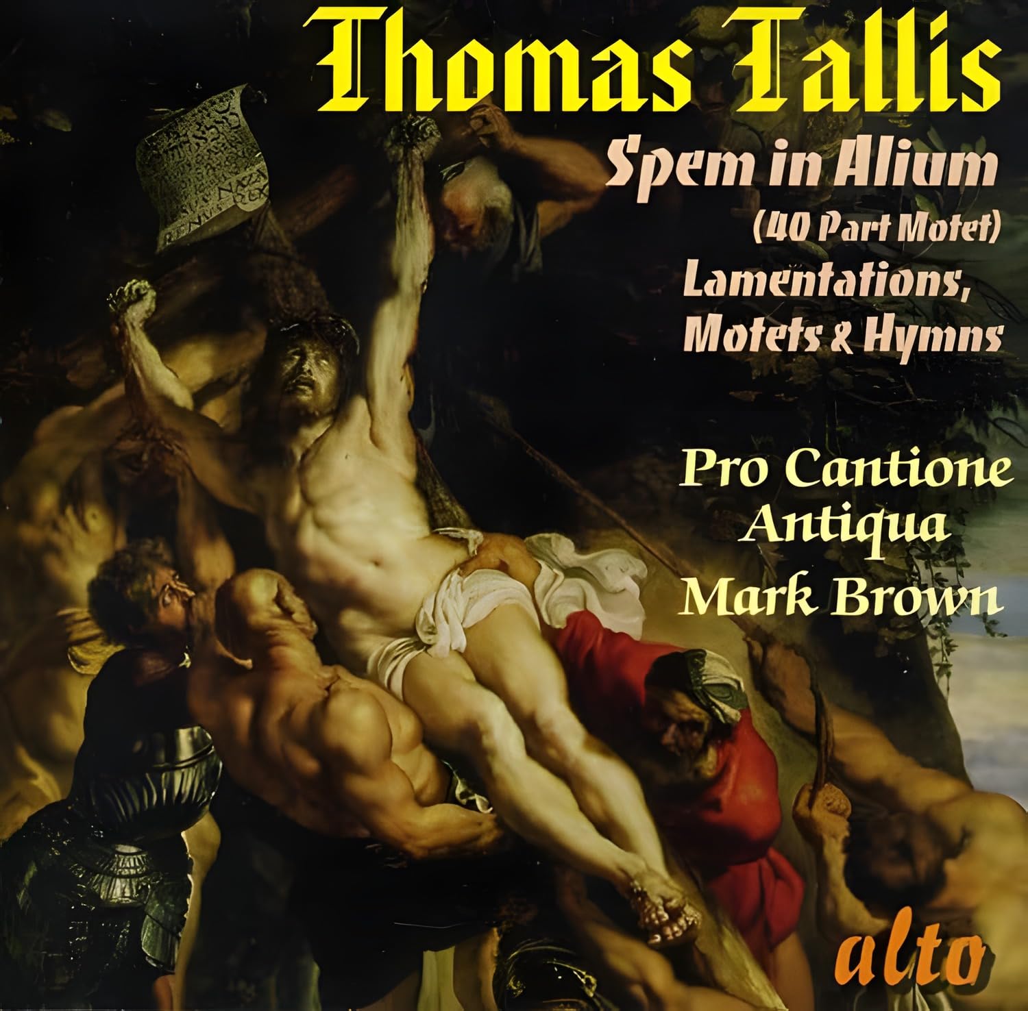 Thomas Tallis: Spem In Alium, (40 Part Motet)/Lamentations/...