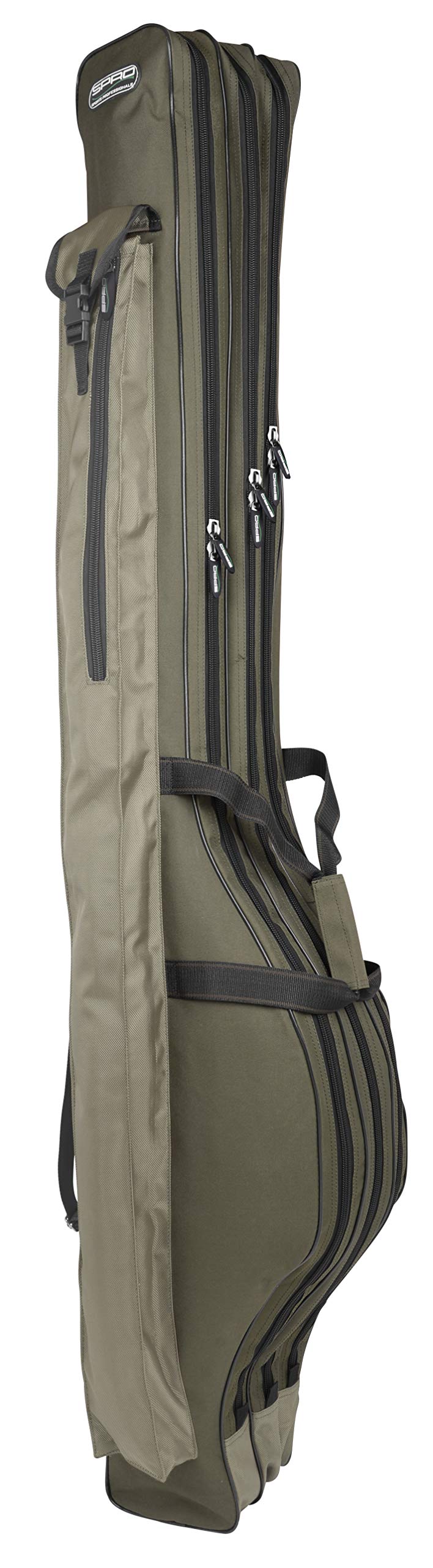 Spro Allround Holdall 3 Zip- Länge: 1,30m – Rucksackfutteral SUPER RUTENTASCHE