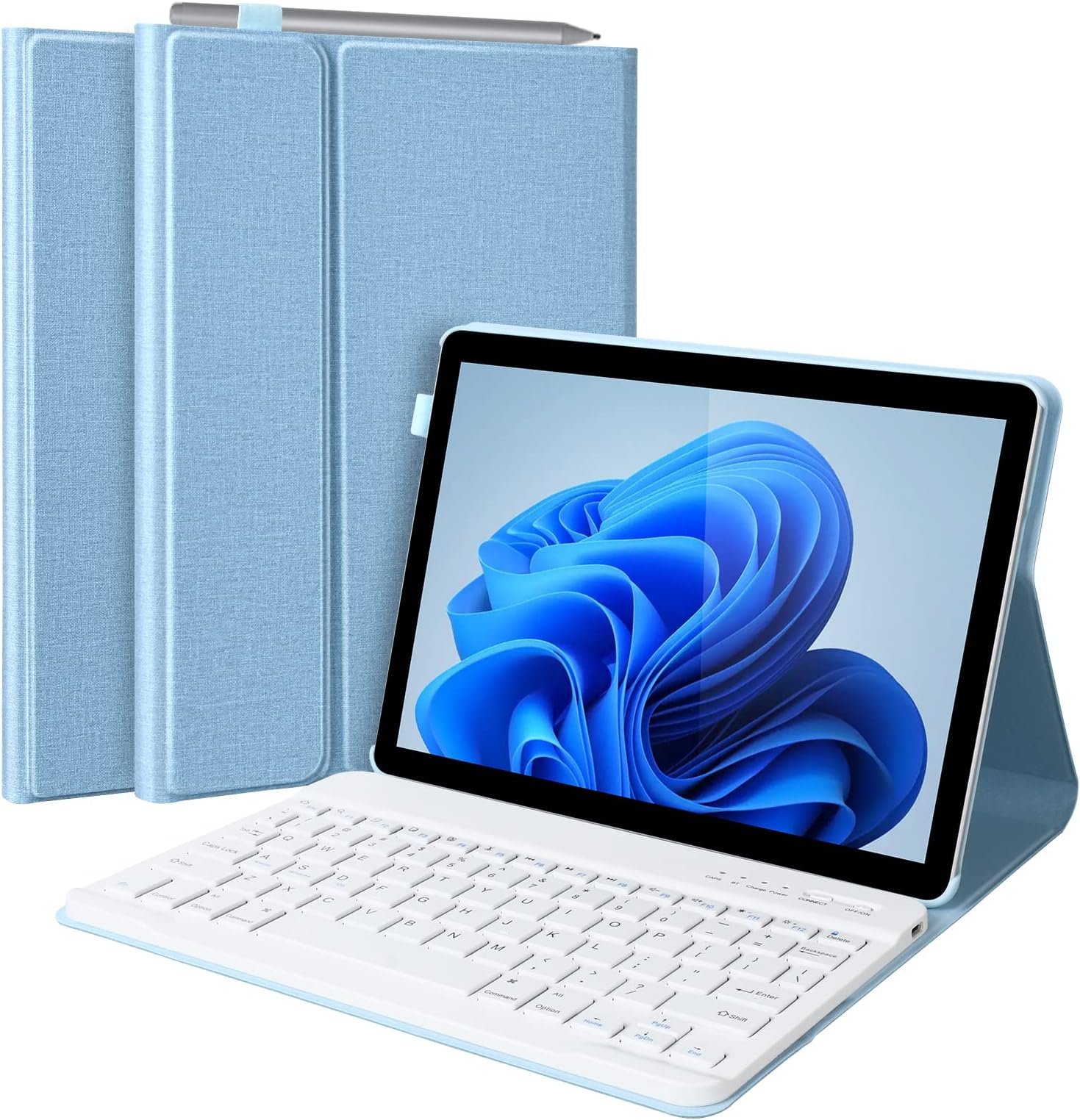 Keyboard Case for Surface Go 3 (2021)/ Surface Go 2 2020 / Surface Go 2018, Wireless Bluetooth Keyboard Cover for Microsoft Surface Go 3 Go 2 10.5 inch/Surface Go 10 inch