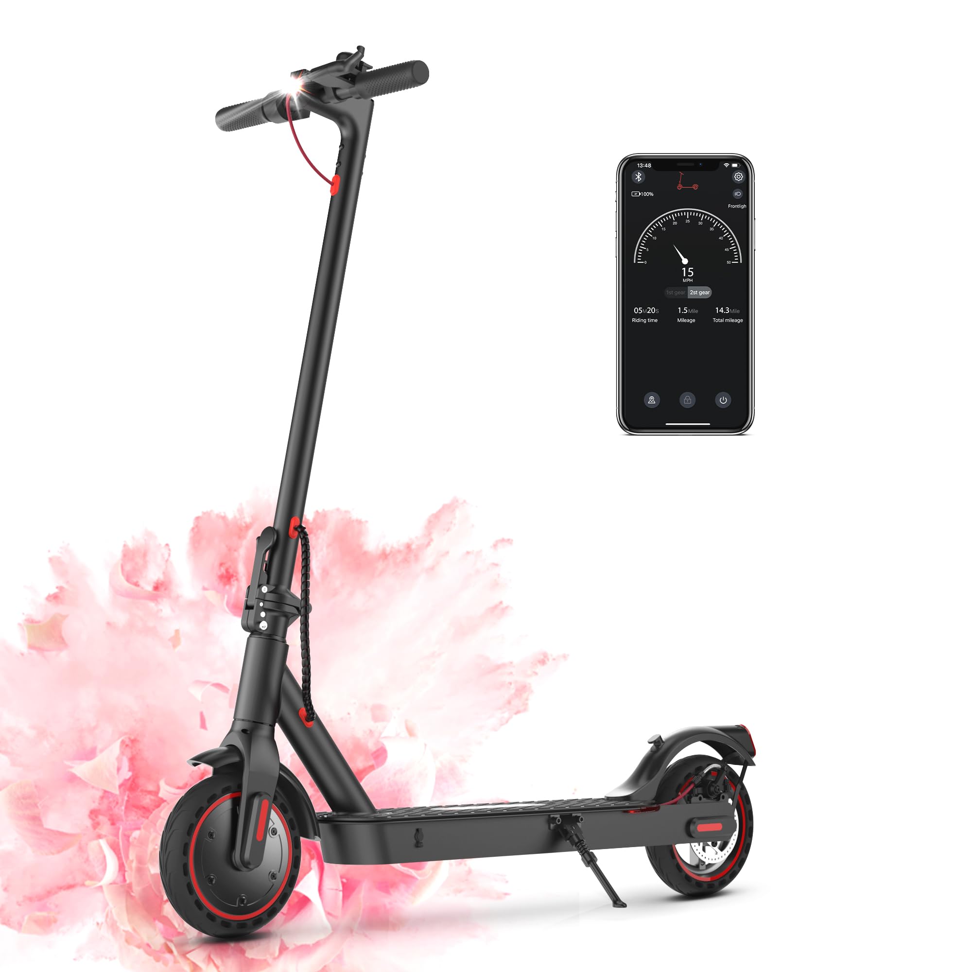 iScooter Electric Scooter for Adults, 23/18/12 Miles Long Range,22/19/18 Mph Top Speed, Commuting Electric Scooter with Cruise Control, Double Braking Systems Escooter for Adults and TeensGlobal Recycled StandardGlobal Recycled StandardGlobal Recycled Standard