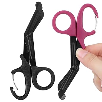 2 Pack Trauma Shears, 5.8 Inch Stainless Steel Medical Scissors,