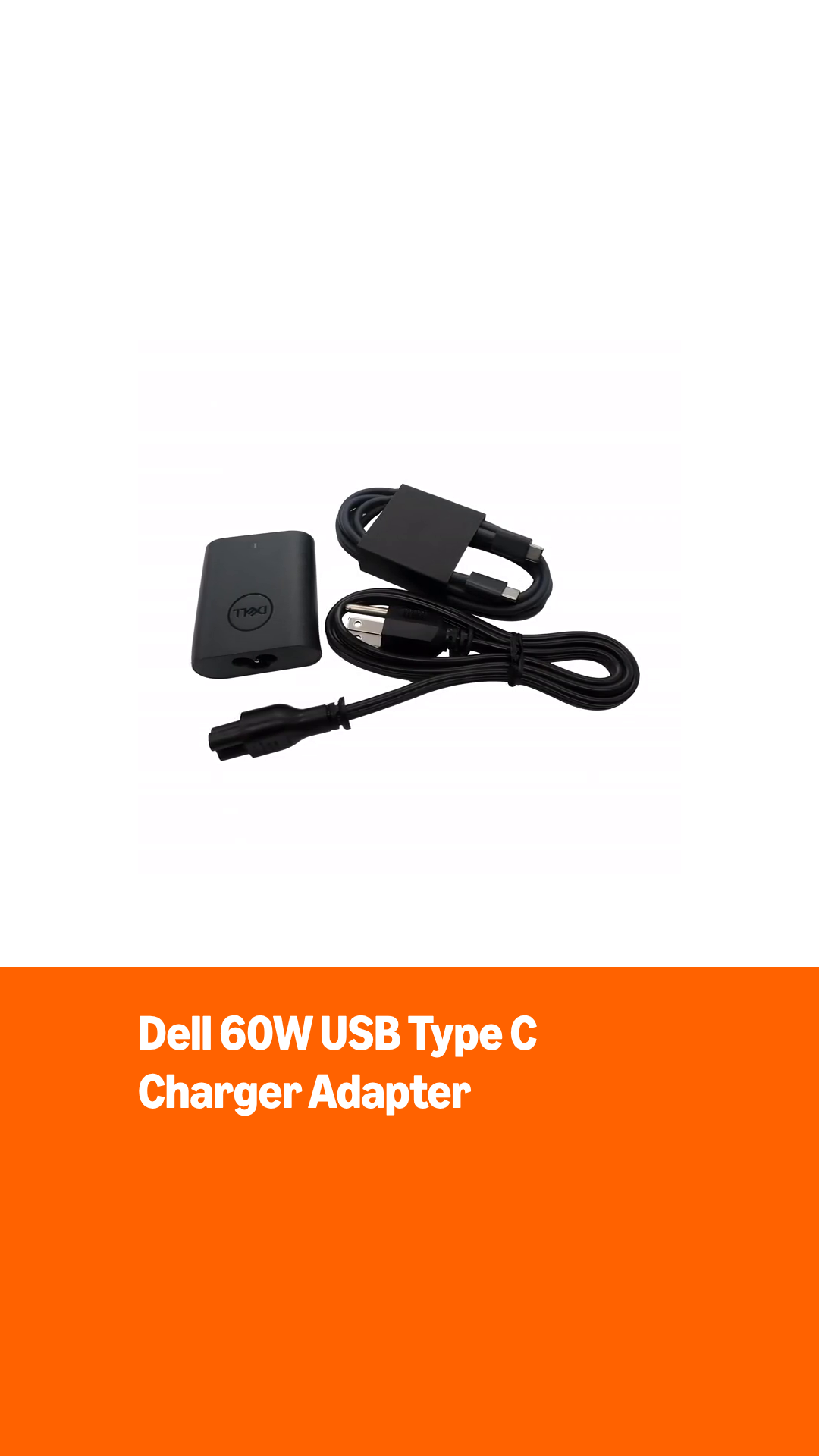 Amazon.com: Dell Laptop Charger 60W Watt USB Type C AC Power