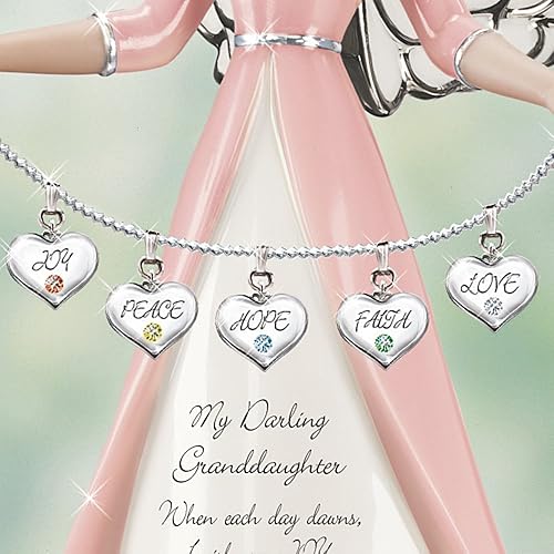 Miniatura 2 de The Bradford Exchange - Figura decorativa de ángel coleccionable para nieta querida