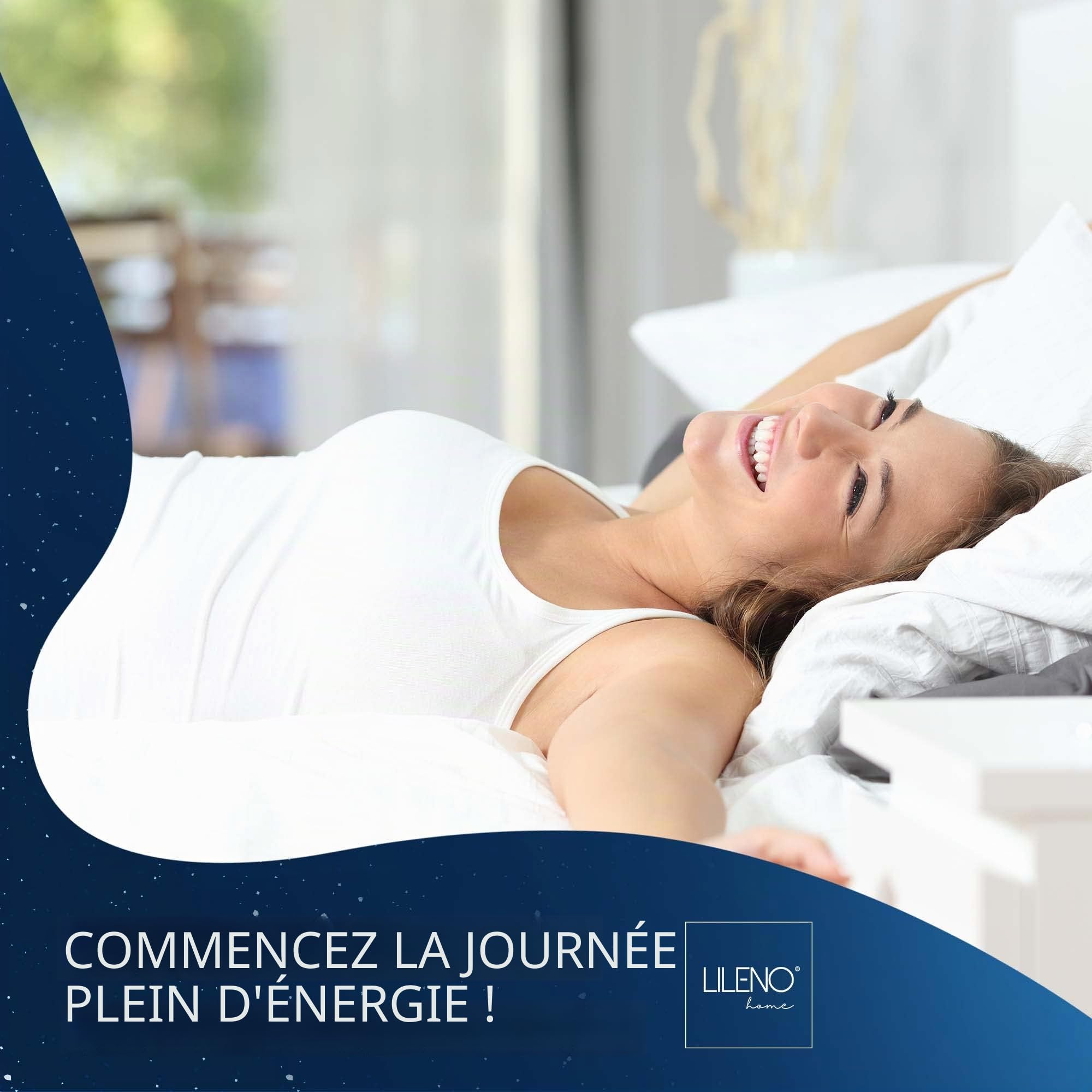 Vida GmbH Premium déjà Housse Housse de Matelas Surmatelas pour lit Enfant 70 x 140 x10 cm