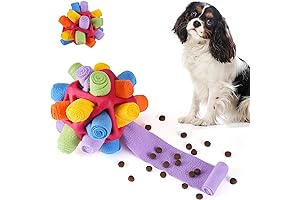 Snuffle Dog Treat Ball: Interactive Dog Toy for Enrichment