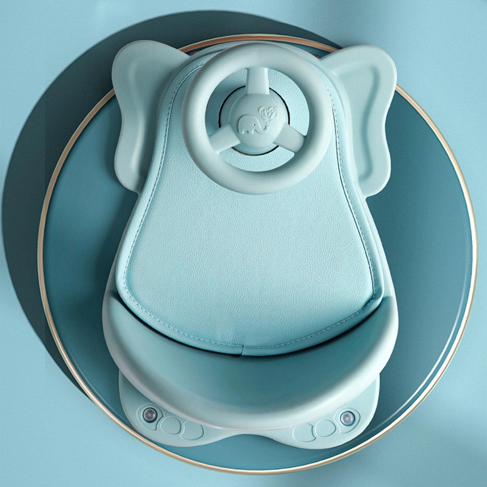 harayaa Sedile, Vaschetta per Il Bagno Ventose per Bambini Dai 6 Mesi in Su, blue