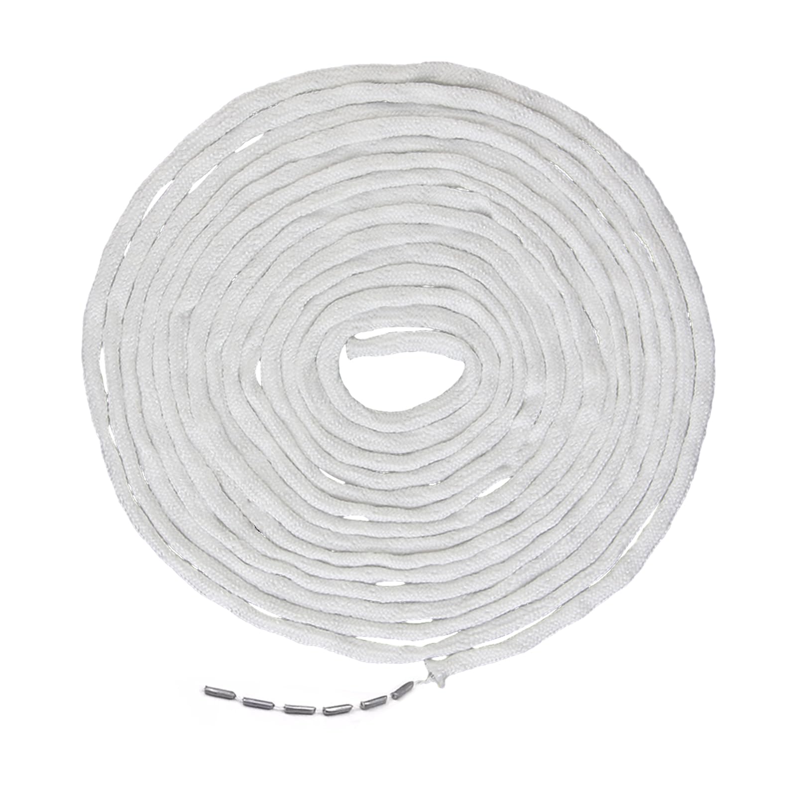 Tresse de Plomb Magnétique de 5 mètres pour Rideaux et Textiles, 30g par Mètre, Idéal pour Rideaux, Nappes et Moustiquaires, Durable et Lavable