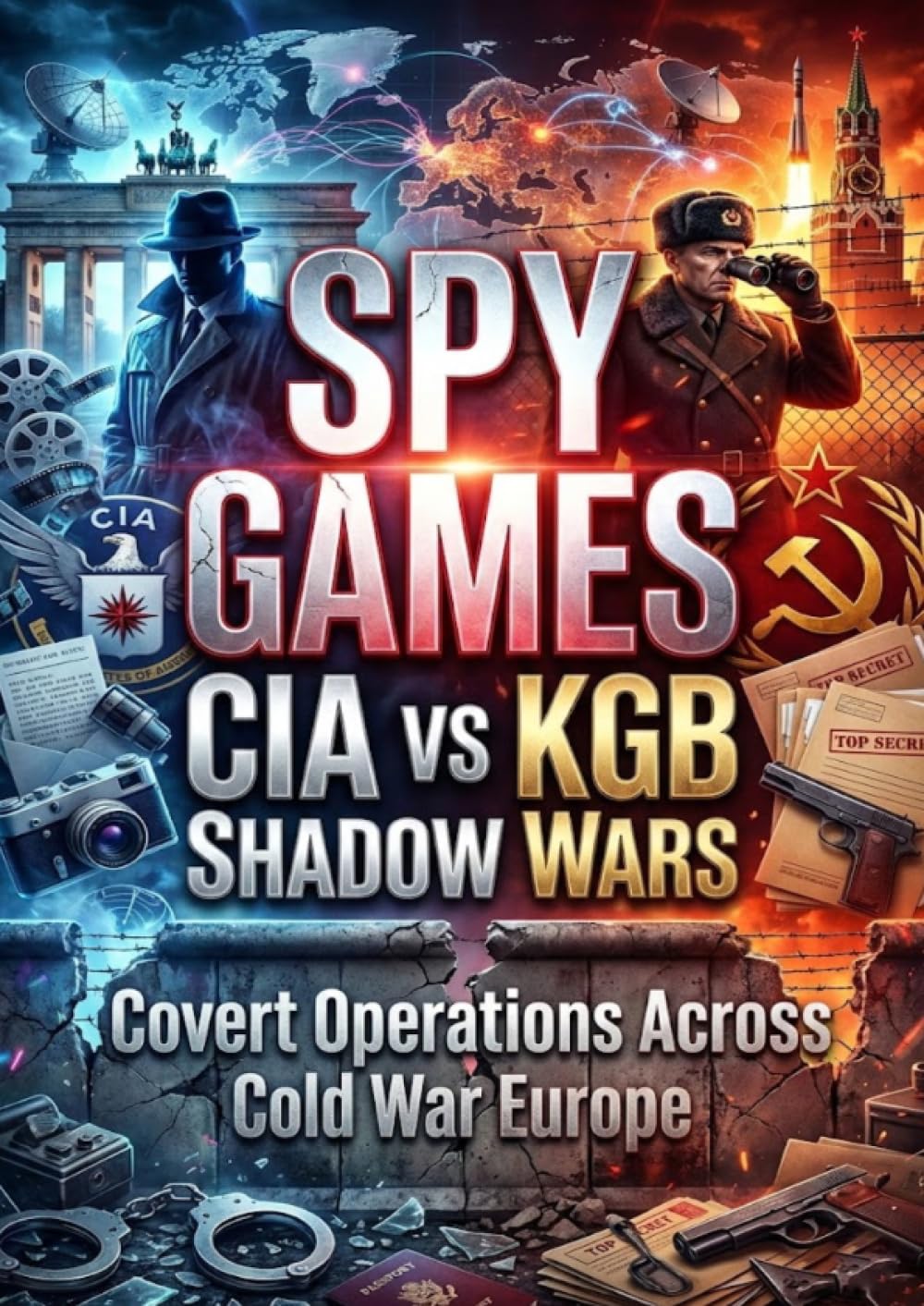 Spy Games: CIA vs KGB Shadow Wars: Covert Operations Across Cold War Europe