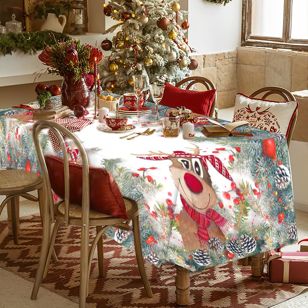 100 Stück Weihnachts-Tischsets Mit Schneemann-Motiv, 36x26cm – Einweg-Papier Für Festliche Tische