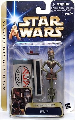 star wars Attack Of The Clones Dexter s Diner WA-7figura de acción