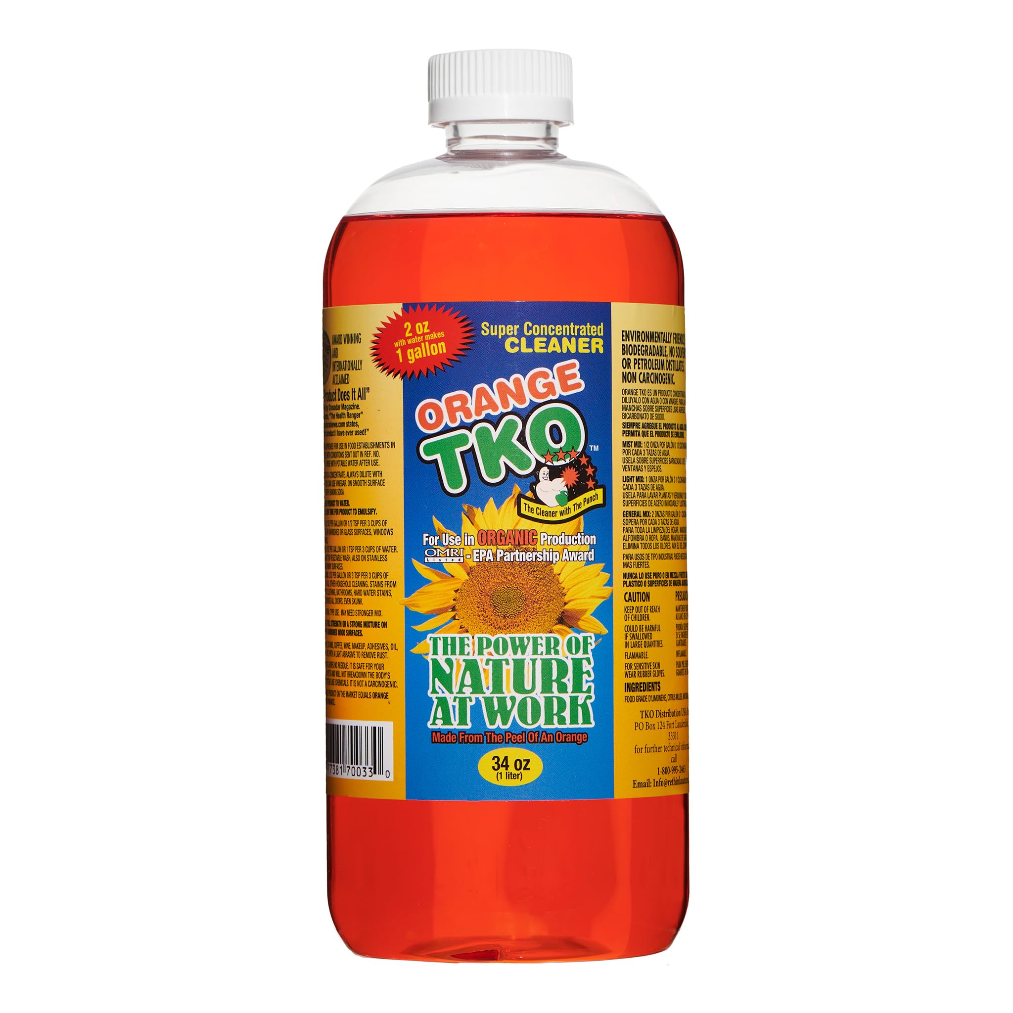Amazon.com: Orange TKO - 34floz : Health & Household
