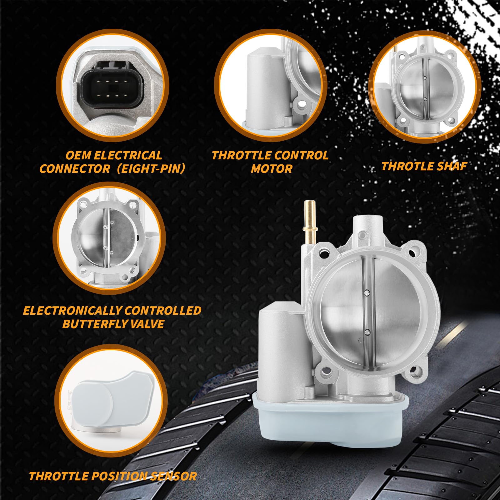 Buy Throttle Body For Colorado Chevy Impala GMC Envoy Hummer Canyon H3 Isuzu I-350 In Rowland - Foto 10