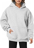Women's Oversized Fleece Hoodie Sweatshirt with Pocket - Long Sleeve Pullover Crewneck for Fall Winter Outfits