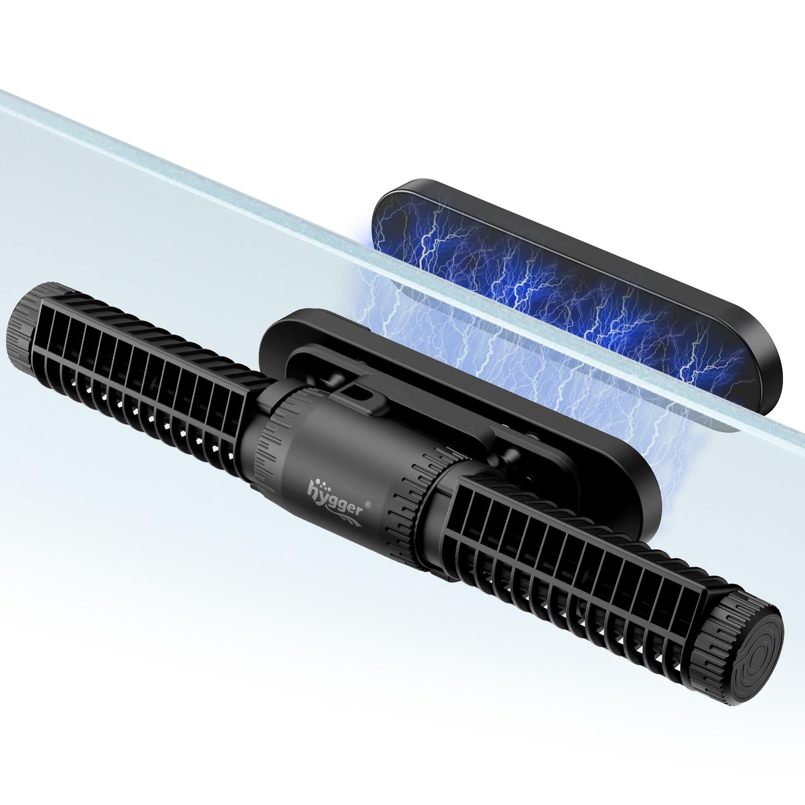Photo 1 of hygger Aquarium Crossflow Wave Maker, Adjustable Direction & Flow Gyre Wavemaker 5 Wave Modes & Tidal Mode Magnetic Powerhead Circulation Pump with Controller For Saltwater Coral Reef Tank 4750GPH