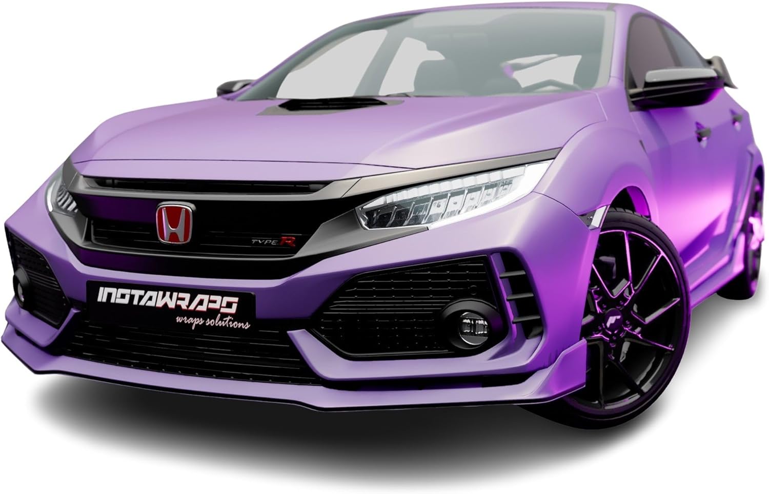 Averry SW900 Satin Purple Metallic | 566-M | Vinyl CAR WRAP Film (5ft x 2ft (10 Sq/ft)) w/Free-Style-It Pro-Wrapping Glove