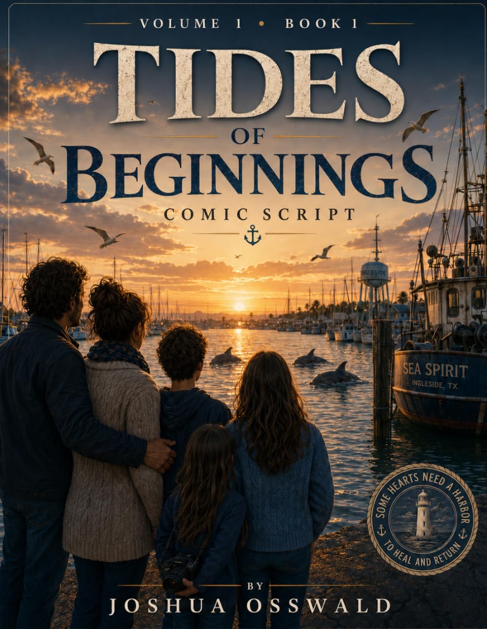 TIDES OF BEGINNINGS VOLUME 1 BOOK 1: DOLPHIN CONNECTION COMIC SERIES