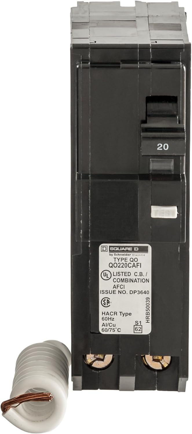 Gеt Chеар Prісе Square D by Schneider Electric QO 20 Amp 3.5 in. Two-Pole CAFCI Circuit Breaker Gеt Chеар Prісе Square D by Schneider Electric QO 20 Amp 3.5 in. Two-Pole CAFCI Circuit Breaker