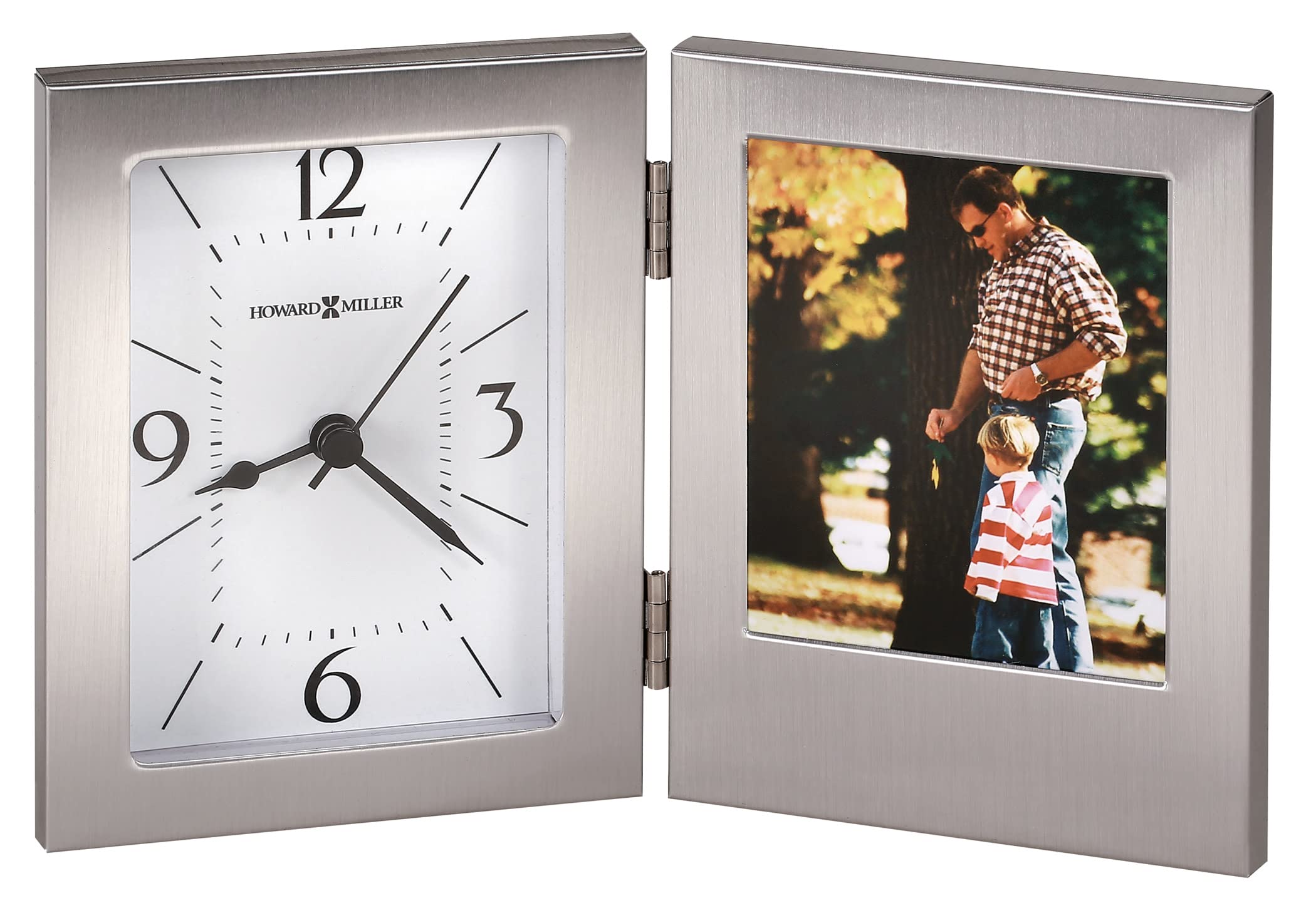 【HOWARD MILLER】フォトスフレーム付き置き時計  新品未使用♪ HOWARD MILLER】フォトスフレーム付き置き時計 新品未使用