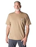 Mens Loose Fit Heavyweight Short-Sleeve Pocket T-Shirt (Also Available in Big & Tall)