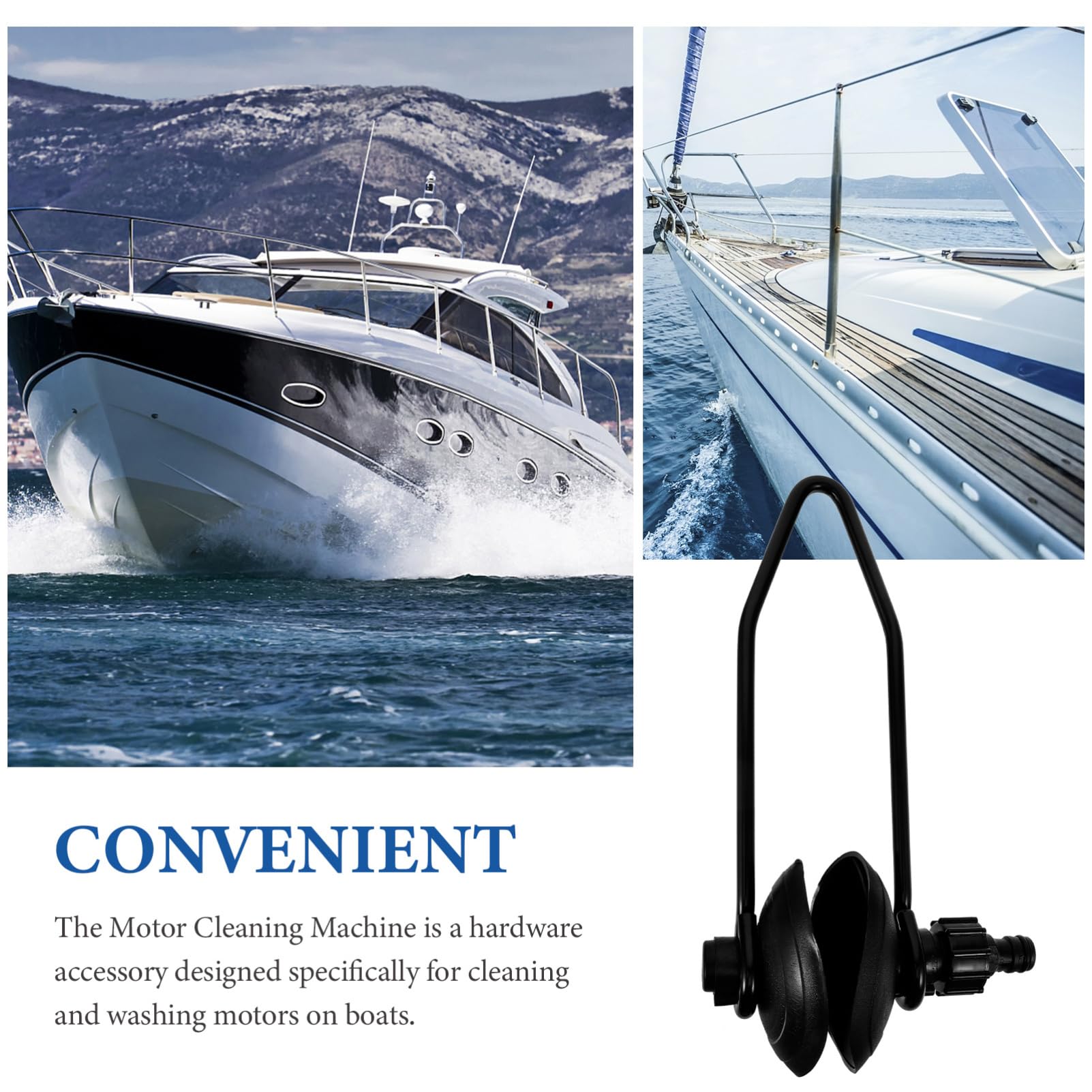UPKOCH Außenbordmotor Reiniger Motor Reinigungssystem für Yachten Effiziente Reinigungslösung für Bootsmotoren Benutzerfreundlich und Langlebig Optimaler Motorbetrieb für