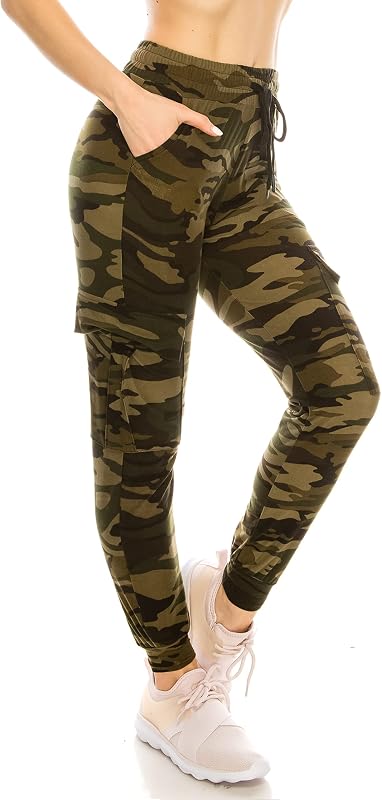 ALWAYS Women's Cargo Jogger Pants - Soft Street Casual Sweatpants