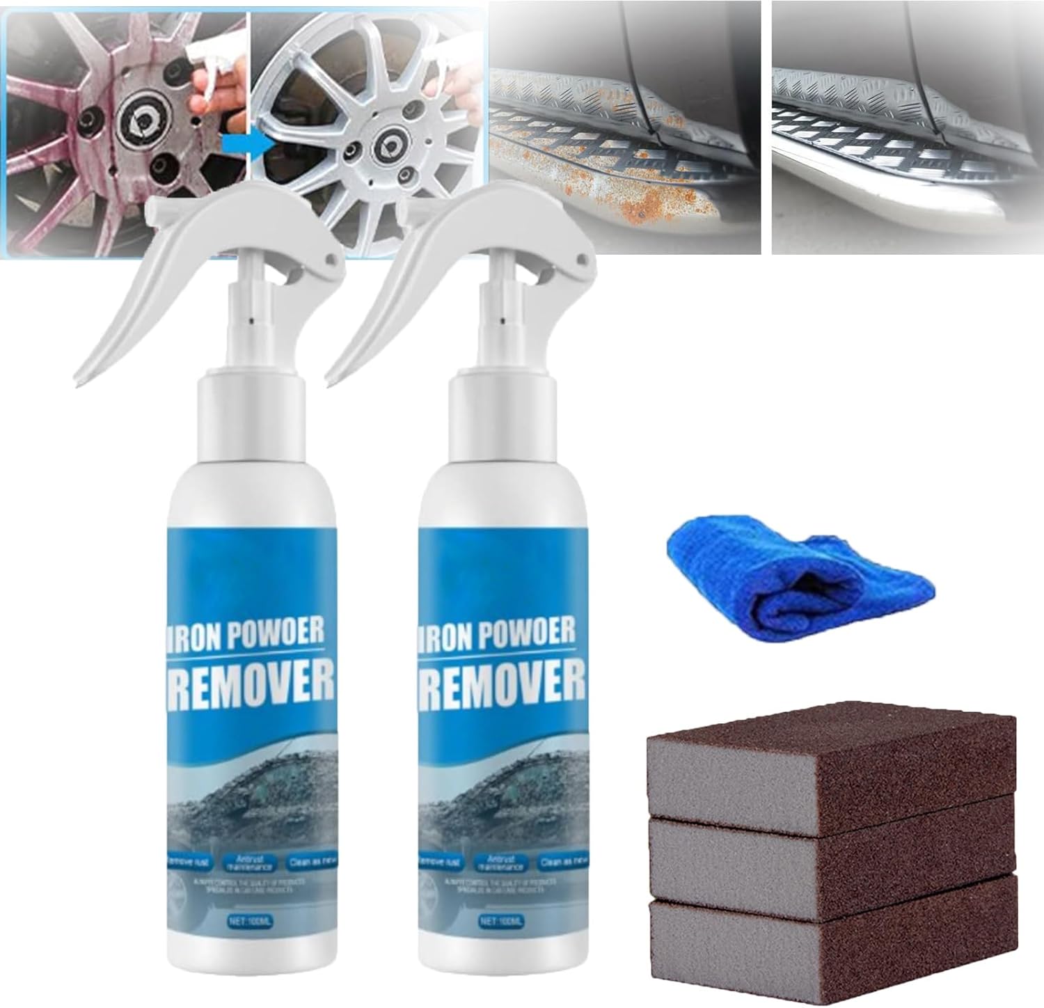 RJDJ Ouhoe Rust Remover, Car Rust Remover, Rust Remover for