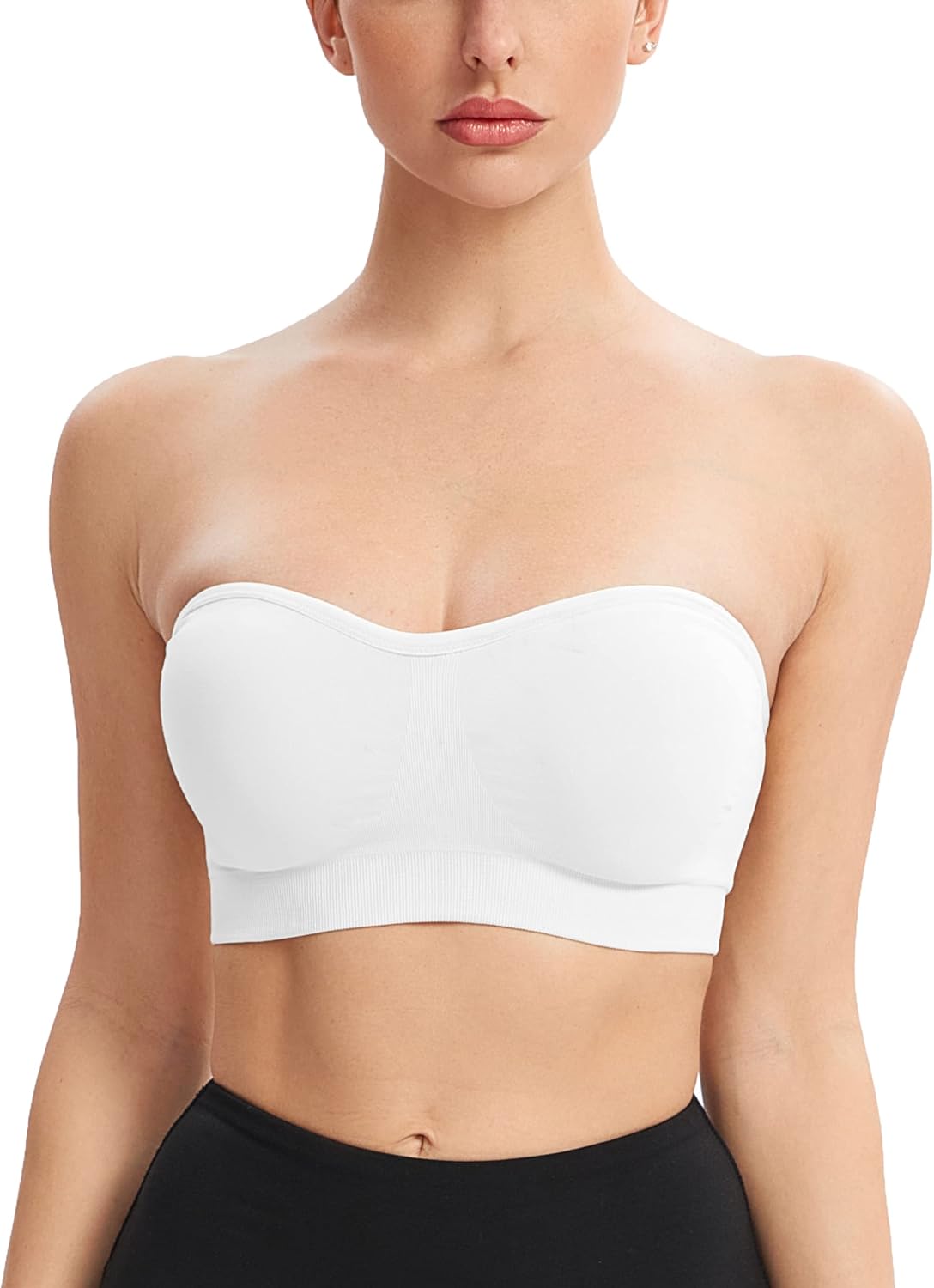 Gnowann Strapless Bras for Women Non-Slip Silicone Kuwait Ubuy