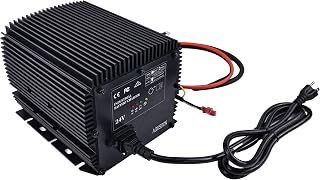 24V 25A Scissor Lift Battery Charger Compatible with Genie Skyjack JLG Scissor Lifts Replace# HB600 105739 161827 128537 96211