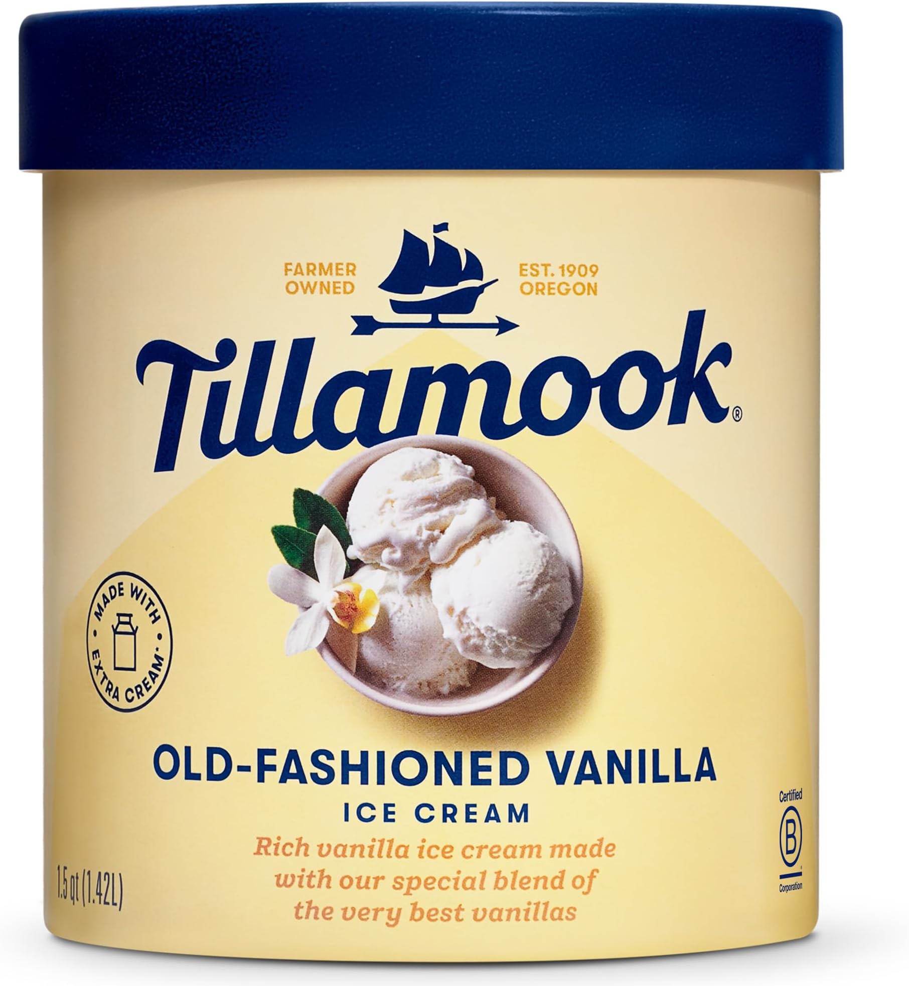 Old-Fashioned Vanilla Ice Cream, 48oz