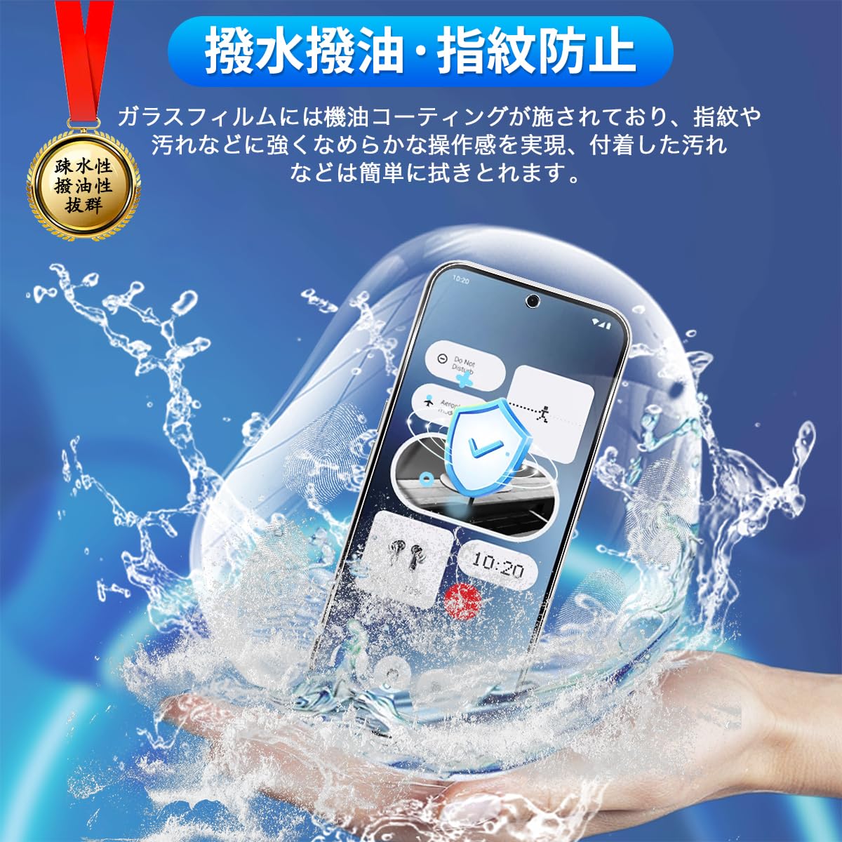 Amazon | 用 Nothing Phone 2a ガラスフィルム 2枚 + 用 Phone2A  