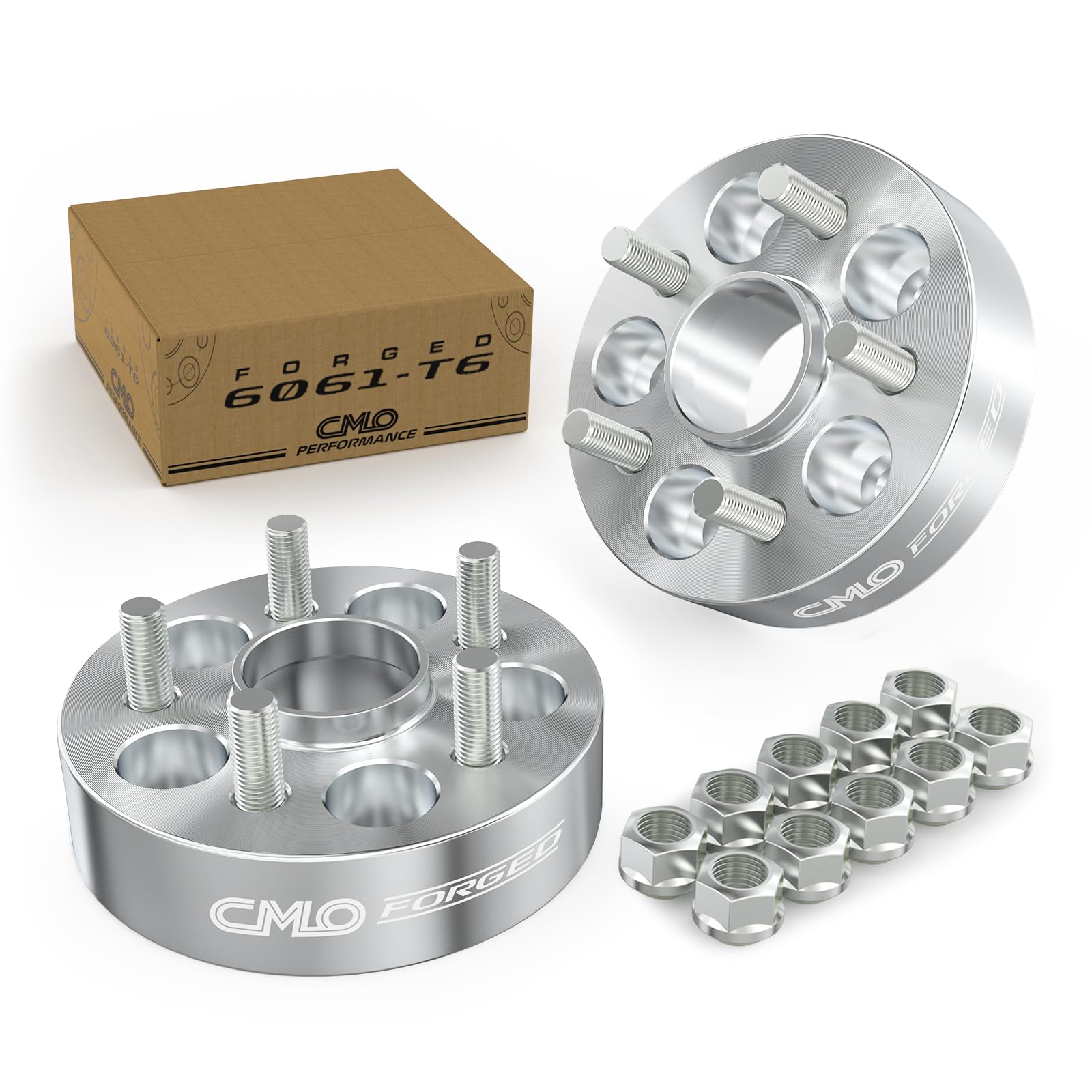 Customadeonly 5x114.3 Wheel Spacers for RSX RL CL TL Prelude CRV MDx Pilot S2000 NSX Accord Element TSx, 38mm (1.5") Thick Hubcentric 64.1mm Bore